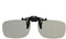 Wonderfulsight Circular Polarized Clip on 3D Glasses for RealD Best Performance and fit available...