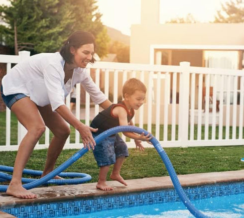 Zerodis Butterfly V Clips for Pool Brush, 6PCS Pool Supply Butterfly V Clip, Standard Pole Attachment Clips for Pool Spa Brush, Leaf Rake, Leaf Sk...