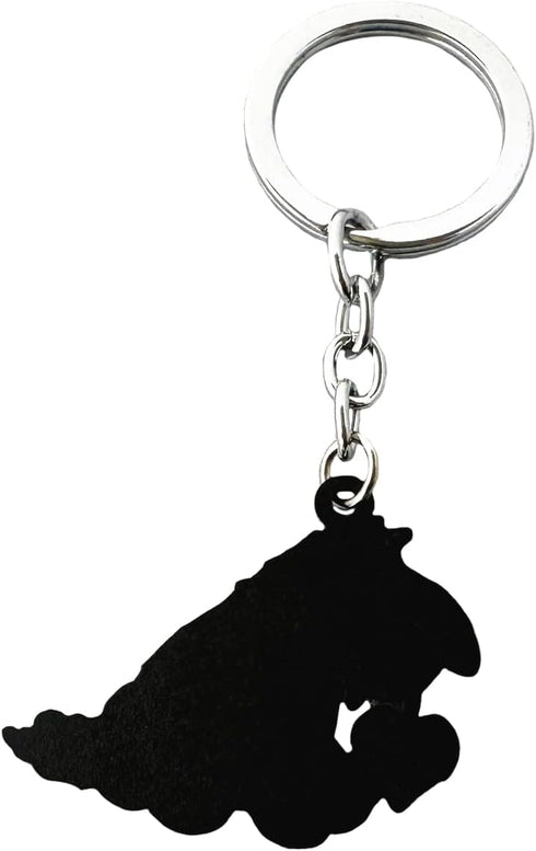 Piglet Tigger Eeyore Winni Pooh Keychain for Boys, Girls and Women(3)...
