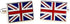 United Kingdom Flag Great Britain British Union Jack Pair Cufflinks in Presentation Gift Box & Polishing Cloth...