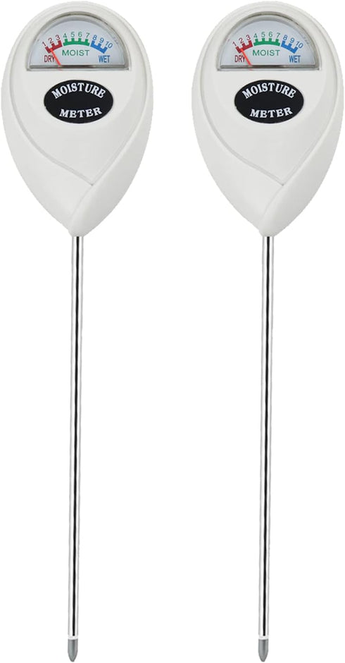 Soil Moisture Meter, 2 Pack Soil Moisture Monitor for House Plants, Soil Hygrometer Moisture Sensor for Indoor & Outdoor, Garden, Farm, Lawn Plant...