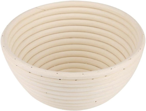 MAVIS LAVEN 8 Inch Bread Basket Round Proofing Basket for Bread Baking Dough Rising Rattan Basket (189cm)...