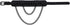 Unisex Multicolor Simulated Leather PU Black-Tone Rivets Spike Spiked 2 Layer Chains Choker Collar Necklace...