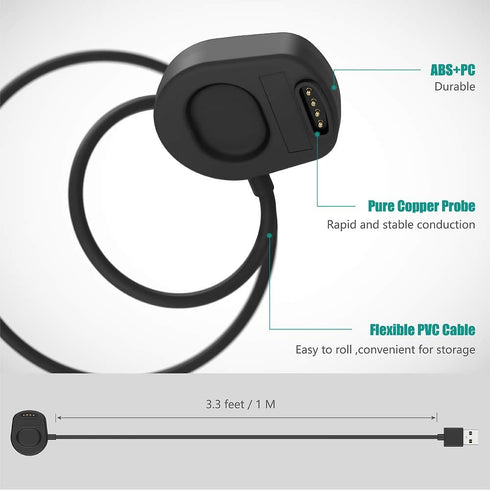 TUSITA Charger Compatible with Suunto 7 Smart Watch - 1M...