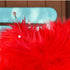 Faux Fur Fabric Craft Fur for Crafts,Gnomes,Costume,Fursuit,Decoration(10x10 inches,Red)...