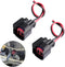 2PCS EV6 Fuel Injector Connector - Professional Car Accessories Fuel Injector Wiring Harness for Coupling Circuit to Injectors - Compatible with F...