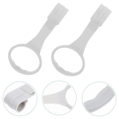 Totority 1 Pair cot playpen Items Bed Crib Pull Rings Infant Bed Stand up Rings Pull up Rings The Fence Supplies Safety Ring Child Accessories Por...