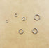 1000pcs 3mm Stainless Steel Rings Jump Rings Connector Rings for Jewelry Making Necklaces Bracelet Earrings Keychain DIY Craft (Silver, 3mm)...