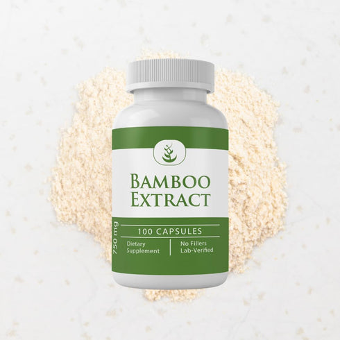 Pure Original Ingredients Bamboo Extract, Always Pure, No Additives Or Fillers, Lab Verified (100 Count)...