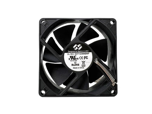 Bgears b-Blaster 80mm 2 Ball Bearing High Speed Extreme Airflow Fan,Black...