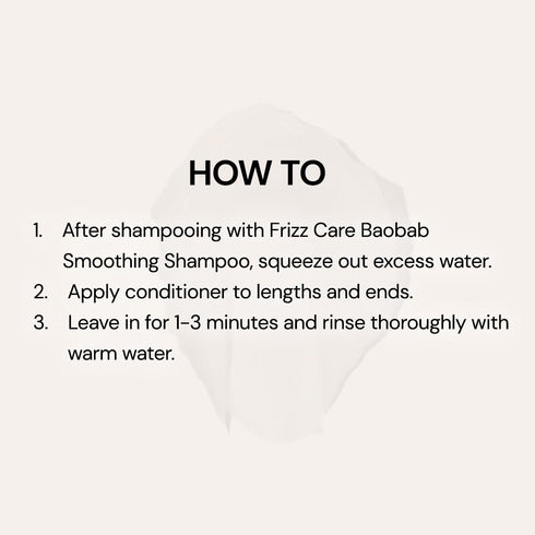 L'ANGE HAIR Frizz Care Baobab Smoothing Conditioner | Boost Elasticity | Guard Against Split Ends | Silken Strands | Frizz Reduction | Formula Fre...