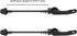 2 Pairs Quick Release Skewers, Aluminum Alloy Mountain Bike Axle Wheel Hub Fit Front and Rear Clip Bolt Lever Axle Bicycle Front Axle Hollow Hub A...
