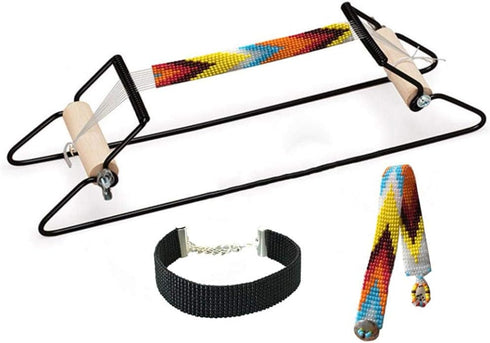 Traditional Bead Loom kit, Weaving Beading Set for Jewelry Bracelets DIY Handmade Knitting Machine, Jewelry Making Bead Looms...