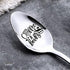 Coffee and books engraved spoon Let's Have Coffee Together Forever Christian gifts Engraved Spoon Cute coffee lovers Gift for Friends Who Are Movi...