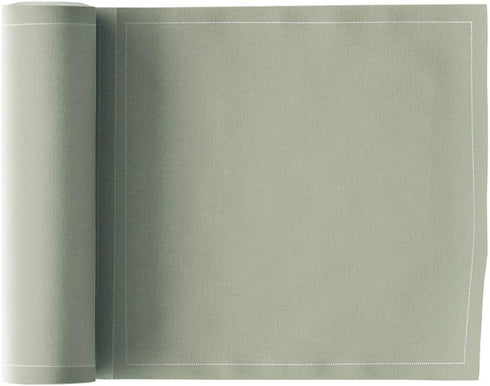MY DRAP Cotton Luncheon Napkins, Washable and Reusable (20 Napkins, Water Green)...
