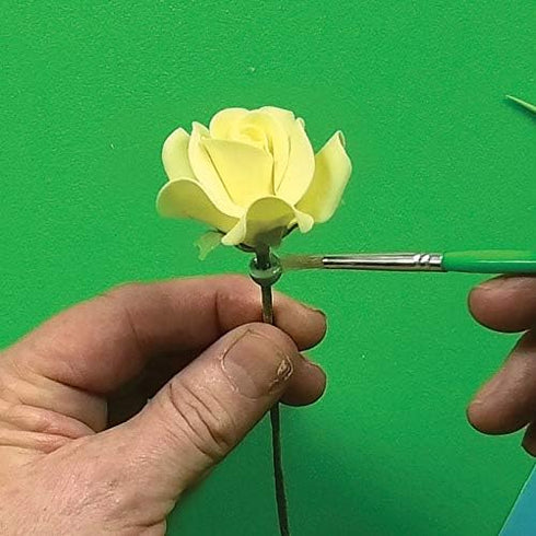 Flower Pro Calyx Trio Silicone Mold for Cake Decorating & Clay Crafts by Katy Sue Molds. Make Rose Calyx & Ovaries for Use with Fondant, Sugar Pas...
