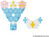 Rakyu (LaQ) Sweet Collection Mini Sky Blue (Sweet Collection Mini Sky Blue)...