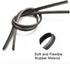 4 Pack Windshield Wiper Blades Refills, Universal Rubber Frameless Windshield Wiper Blade Refills Parts Windshield Wiper Rubber Strips for Most Ca...