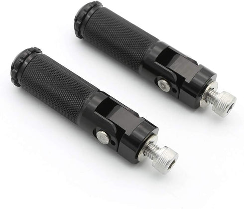 8mm Billet Motorcycle Folding Rearsets Footrest Footpegs Foot pegs Pedal Universal for YZF R1 R6 R125 R3 R25 MT07 MT-07 MT09 MT-09 FZ09 FZ07 MT-03...
