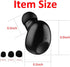 Bluetooth Earbud 10 Hrs Playtime, Single Wireless Earphone, Mini Driving Headset Hands-Free Car Headphone, Cell Phone Bluetooth Earpiece for iOS A...