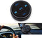 Wireless Bluetooth Media Button Remote Selfie Music Control Start Siri for iPhone Apply to Car Motorcycle Steering Wheel with Blue Button Light,Co...