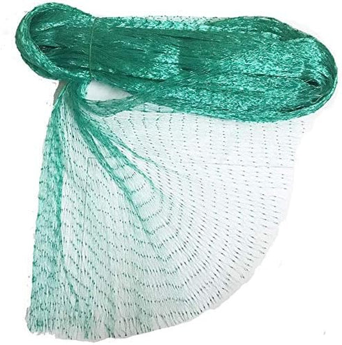 33 Ft x 6.5 Ft Green Anti Bird Netting Garden Protection Mesh Net Reusable Protective Garden Netting for Plants Fruit Trees Against Birds,Deer and...