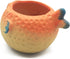 Cute Animal Ceramics Planter, Big-bellied Pufferfish Cartoon Succulent Pot Small Plant Pot for Mini Plants Flower Cactus-Plants Not Included...