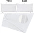 Thmyo 4-Pack 100% Cotton Lumbar Comfortable Solid Decorative Throw Pillow Case Rectangle Cushion Cover DIY Pillowcases for Sofa Bed(Only Covers,No...