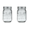 Ball Glass 389579 Pint Regular Mouth Mason, 2 Count (Pack of 1), Clear...