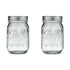 Ball Glass 389579 Pint Regular Mouth Mason, 2 Count (Pack of 1), Clear...