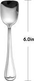 Ice Cream Spoons 18/10 Stainless Steel Dessert Spoon 4 Pcs, Shovel Spoons, 6.0 Inches, Dishwasher Safe...