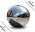 Stainless Steel Gazing Ball,Polished Sphere Floating Pond Balls Hollow Gazing Globe for Home and Garden Decoration (4inch)...