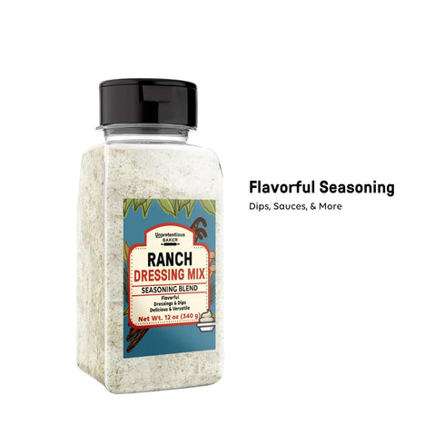Unpretentious Ranch Dressing Mix, 12 oz, Dips & Dressings, Powder Mix, Seasoning Blend...