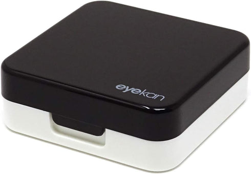 Honbay Fashion Travel Contact Lens Case Kit Mini Contact Lens Box with Mirror (Black)...