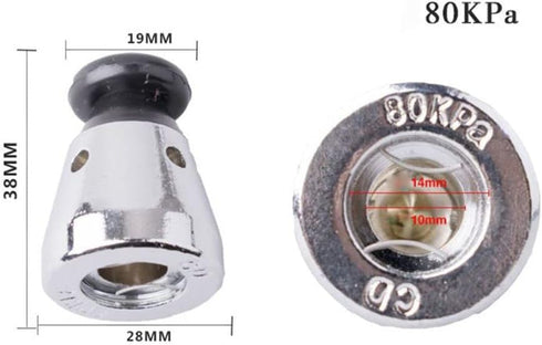 3PCS Universal Pressure 80KPa Pressure Cooker Relief Jigger Valve Cooker Safe Regulator Accessories...