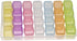 2pcs Nail Art Storage Box, 28 Grids Clear Plastic Jewelry Box Organizer, Bead Storage Containers Diamond Painting Accessories DIY Nail Art Craft...