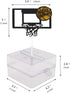 Cake Money Box with Basketball Scene Theme Cake Toppers Set for Birthday Party Decoration...