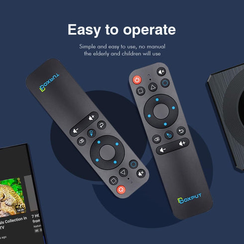 BPR1S Plus Air Mouse Remote Control 2.4G RF Remote Bluetooth Voice Remote Control with IR Learning 6-axis Gyro USB Receiver for Android TV Box TV ...