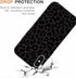 2 Pack Cute Cheetah Print for iPhone X/XS 5.8" Phone Case,Luxury Leopard Pattern Design Cases Soft Silicone TPU Shockproof Protective Cover for Wo...