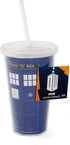Underground Toys Doctor Who 16oz TARDIS Reusable Carnival Cup w/Lid & Straw...
