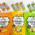Lovely Candy Co. Lemon Ginger Chews, Made with Real Ginger, Individually Wrapped, 5oz (1-Pack) | Gluten-Free, Non-GMO, NO Artificial Ingredients, ...