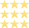 MECCANIXITY Star Cutouts Paper Five Star Confetti Cutouts for Birthday Party Classroom Wedding Bulletin Board Wall Decorations 5.9 Inches,(Golden)...