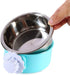 Crate Dog Bowl, Removable Stainless Steel Water Food Feeder Bowls Hanging Pet Cage Bowl Cage Coop Cup for Dogs Cats Puppy Rabbits Bird and Small P...