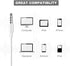 2 Pack Wired Earbuds with 3.5mm Jack, Earphones in-Ear Headphones with Microphone,HiFi Stereo, Powerful Bass and Clear Audio, Compatible with Appl...