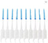 200PCs Double Headed Floss Interdental Brushes, tooth brush picks flossers with bristles Oral Dental Hygiene Flosser Toothpick Cleaners Tooth Clea...