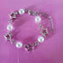 Fuqimanman2020 Y2k Bracelet Necklace for Women Star Imitation Pearl Bead Y2k Jewelry Silver Chain Charm Aesthetic Grunge Gift...