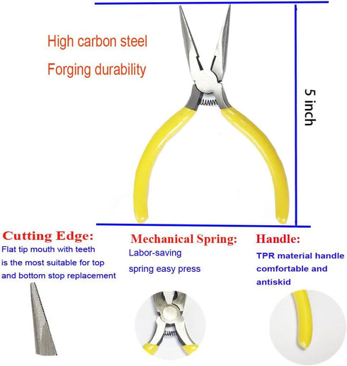Zipper Repair Kit 255 Pcs Zipper Replacement Kit with Zipper Install Pliers Tool and Zipper Extension Pulls for Clothing Jackets Purses Luggage Ba...