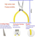 Zipper Repair Kit 255 Pcs Zipper Replacement Kit with Zipper Install Pliers Tool and Zipper Extension Pulls for Clothing Jackets Purses Luggage Ba...