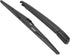 Motoforti Windshield Wiper Blade Arm Set, 14 Inch Rear Window Wiper Kit, for Kia Borrego 2009, Rubber, Black...