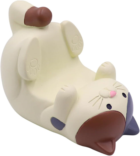 Unique Cute Cell Phone Stand Car Holder Cool Fun 3D Cartoon Cat Rabbit Animal Design Mobile Phone Tablet Bracket for Desk Compatible with All Smar...